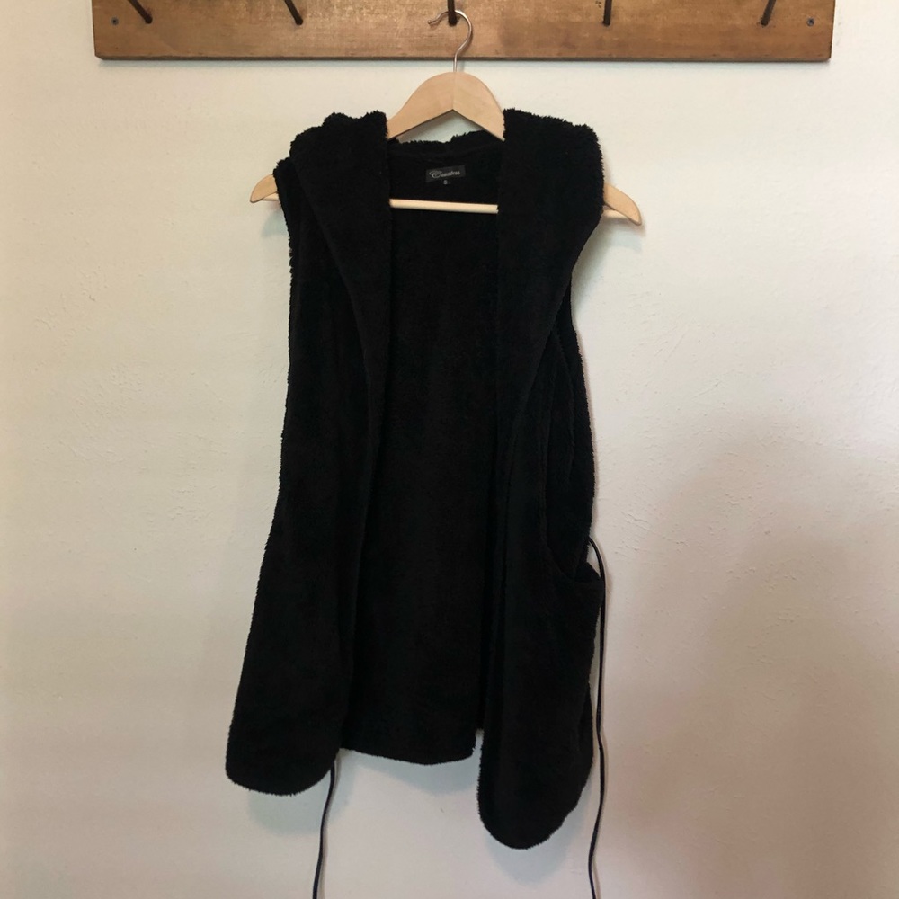 Hooded Fleece Vest